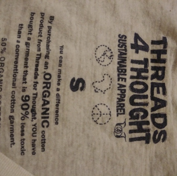 Threads4Through Chimpanze Floral Yellow V-Neck - Picture 2 of 2